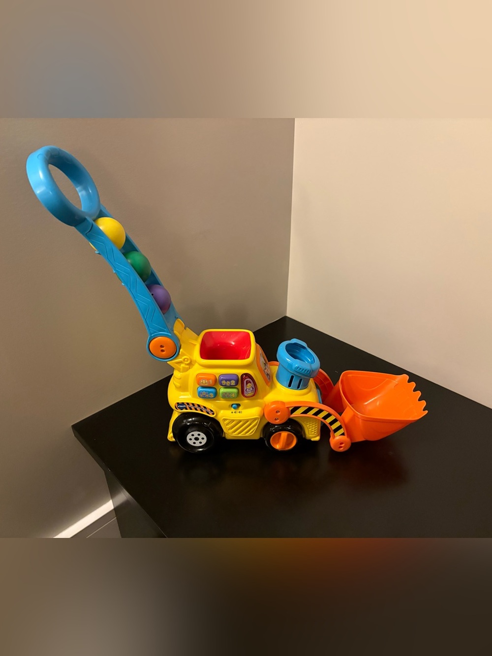 VTech Pop-a-Balls Push & Pop Bulldozer
